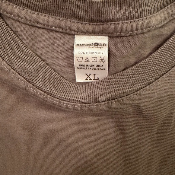 Natural Life Kindness Matters Gold Foil LS Tee XL - Picture 2 of 3